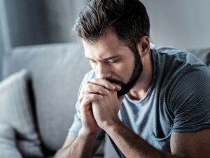 Christian leader overwhelmed by shame, symbolizing hidden emotional pain